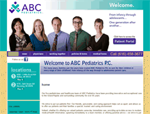 Tablet Screenshot of abcpedspc.com